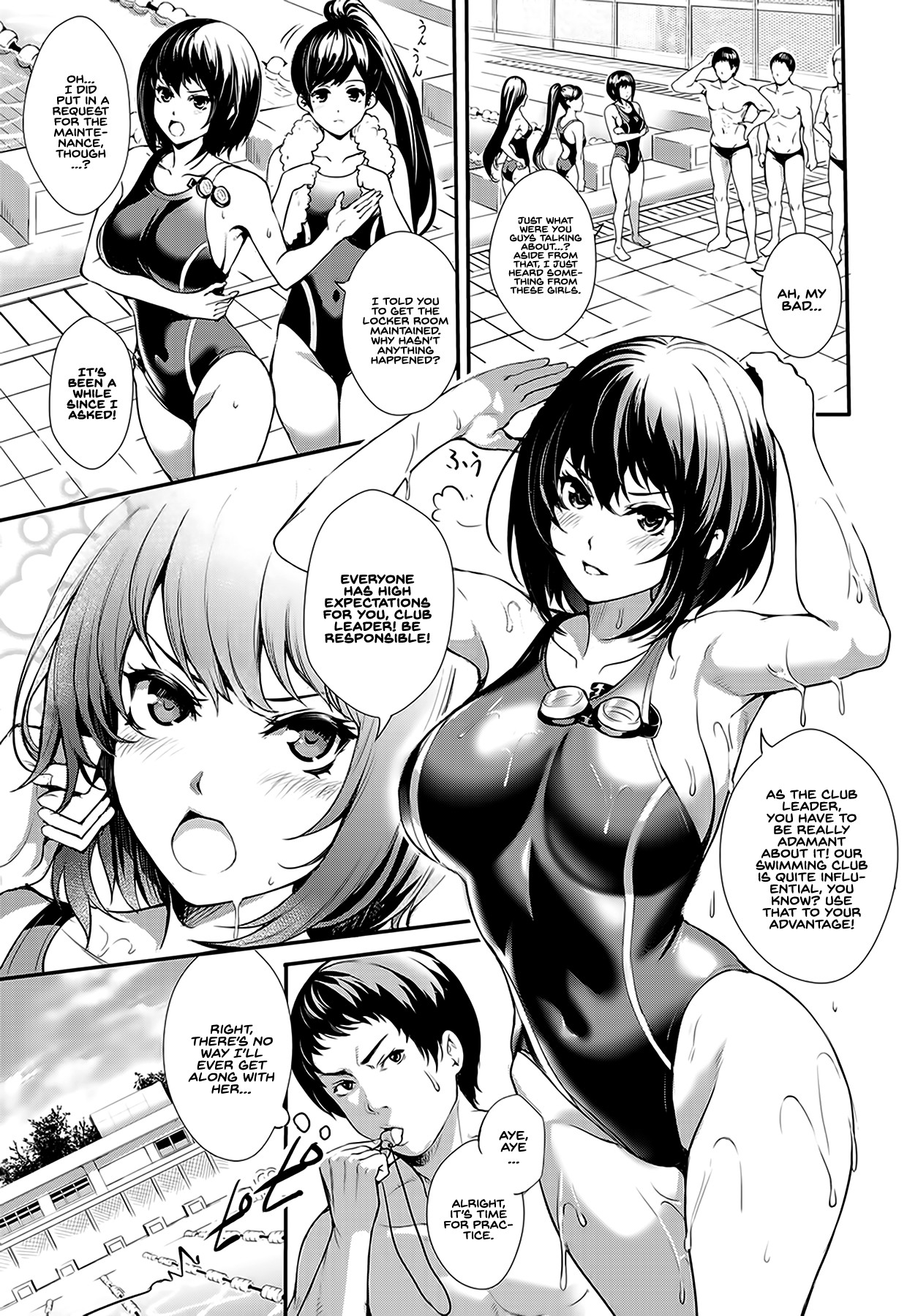 Hentai Manga Comic-Swim x Strong x Love-Read-3